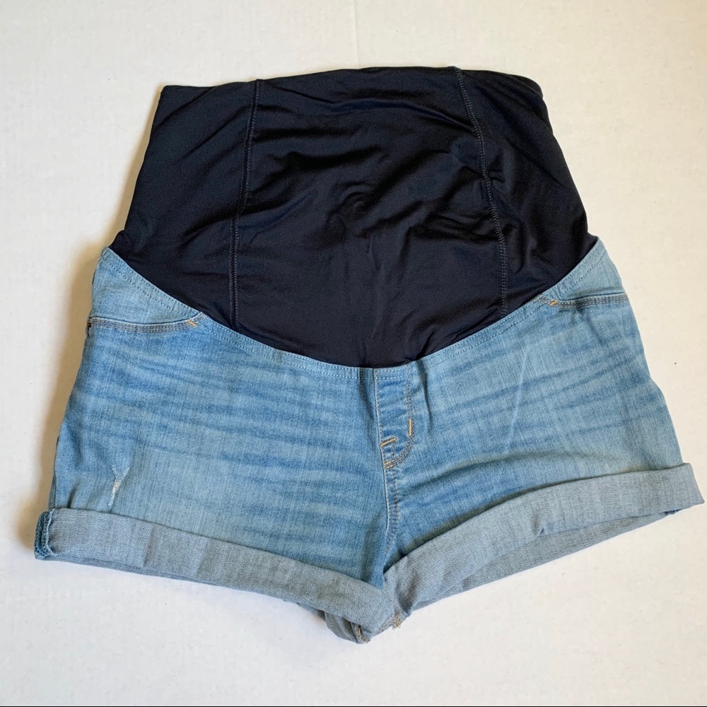 ISABEL MATERNITY Denim Shorts 8